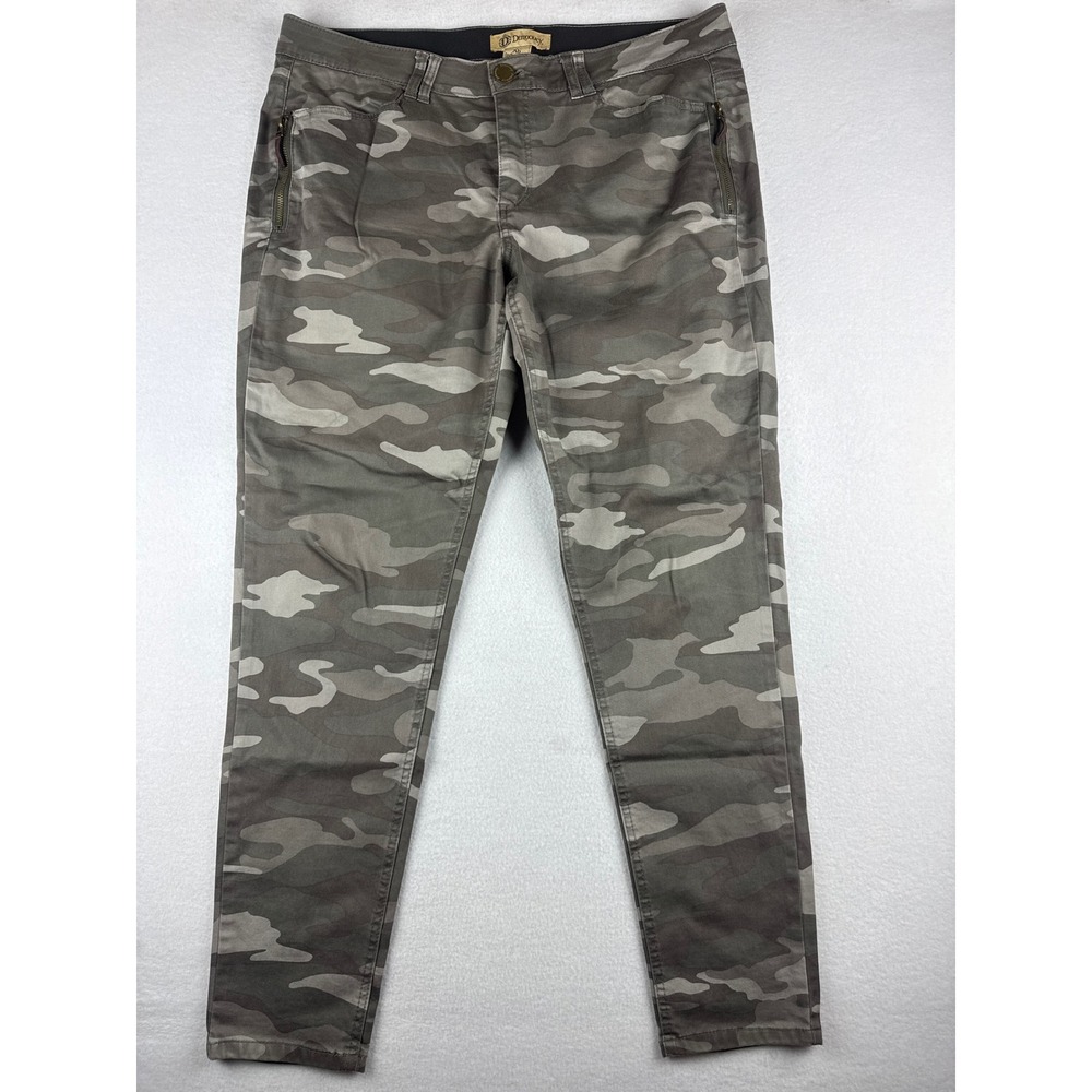 Democracy Womens 16 Ab Technology Camo Slim Leg Pants Grey Camouflage B1663Q8SM